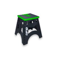 Motorradständer UFO klappbar Grün rutschfest...