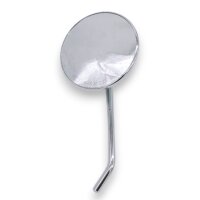 Chrom Rückspiegel links klassisch kurz M8 M10x1.25SX