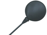 Spiegel mit Schelle schwarz E-geprüft links &...