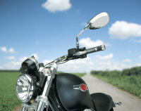 Rückspiegel Chrom E-geprüft für klassische...