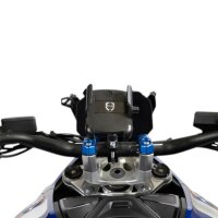 Smartphone Halterung Motorrad Aluminium Universal 22–30 mm