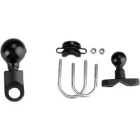 Smartphone Halterung Motorrad Aluminium Universal 22–30 mm