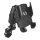 Smartphone Halterung Motorrad Aluminium Universal 22–30 mm