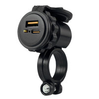 USB-Ladegerät Typ C-CD 3353 Dual-Port mit USB-C...