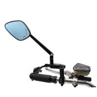 Spiegelverlängerung links Universeller Aluminiumadapter