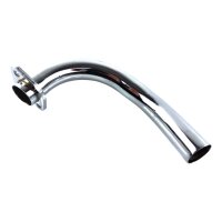 Auspuffkrümmer Stahl 32mm Chrom Hercules K 50 Ultra Supra KX5 Sprint Moped