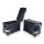 Seitenkofferer 2-Set Pro3 46 L Schwarz Alu für Motorrad