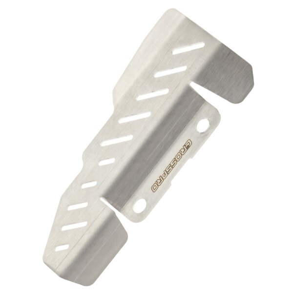 Bremspumpenschutz für Kove 450 Rally 24-25 Gebürsteter Stahl