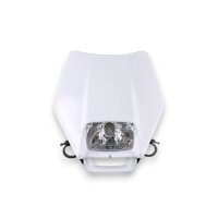 Lampenmaske mit Scheinwerfer  für KTM EXC & SX 125-500 Weiß/Schwarz UFO