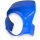 Lampenmaske blau universell 145mm 5 3/4 Zoll Scheinwerfer für Frontverkleidung