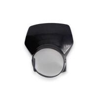 Lampenmaske schwarz für Honda XL125 200 250 500 R,...