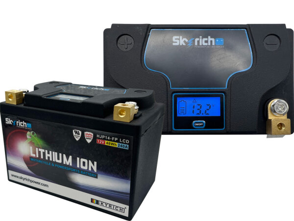 Batterie Lithium für Kawasaki EN 500 Bj 90–95