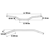 TRW Lenker Alulook für Kawasaki ZRX R / S 1100...