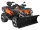 Schneeschild 152 CF Moto CForce 800 820 850 1000 mit Schnellladeadapter