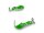 Handschützer für Kawasaki KMX KDX KLE KLR KLV KLX KX KXF KE KL Handprotektoren Arrow Integral Handguards grün