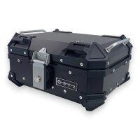 Alukofferset & Träger schwarz für BMW R 1200/1250 GS 22L & 46L Top & Seitenkoffer Cutout