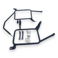 Alukofferset & Träger schwarz für BMW F 750-900 GS 45L & 46L Top & Seitenkoffer Cutout