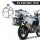 Alukofferset & Träger silber für BMW F 750-900 GS 35L & 46L Top & Seitenkoffer Cutout