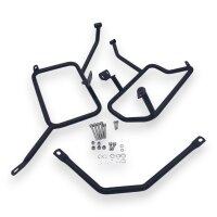 Alukofferset & Träger Schwarz für BMW G 310 R 35L & 46L Top & Seitenkoffer Cutout