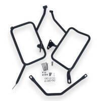 Alukofferset & Träger Schwarz für BMW G 310 R 35L & 46L Top & Seitenkoffer Cutout
