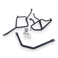 Alukofferset & Träger Schwarz für BMW G 310 R 55L &46L Top & Seitenkoffer Cutout