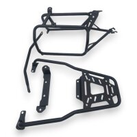 Alukoffersystem schwarz für Harley Davidson Pan America 45L &46L & Träger Cutout
