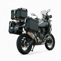 Alukoffersystem schwarz für Harley Davidson Pan...