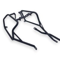 Seitenkoffersystem für Suzuki DL 650 schwarz Seitenkoffer 46 L & Träger Cutout