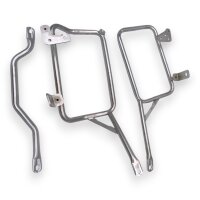 Seitenkoffersystem für Suzuki DL 650 Silber Seitenkoffer 46 L & Träger Cutout