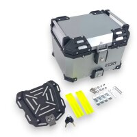 Koffersystem silber Alu für Honda CRF 1100 AfricaTwin 45L & 46L Cutout