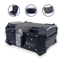 Alukoffersystem Schwarz für CFMoto 800 MT Top 22 L & Seitenkoffer 46 L Cutout