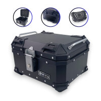 Alukofferset & Träger Schwarz für BMW R 1300 GS 35 L Topcase & Seitenkoffer 2 X 46 L