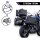 Alukofferset & Träger Schwarz für BMW R 1300 GS 55 L Topcase & Seitenkoffer 2 X 36 L