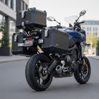 Alukofferset & Träger Schwarz für Yamaha GT...