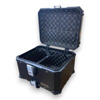 Alukofferset & Träger Schwarz für Honda NC 750 X 55 L Topcase & Seitenkoffer 2 X 36 L