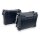 Motorrad Seitenkoffersystem 2x46L schwarz & Universal Träger
