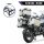 Alukofferset & universal Träger 45L & 46L silber Top & Seitenkoffer Motorrad