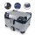 Alukofferset & universal Träger 55L & 46L silber Top & Seitenkoffer Motorrad
