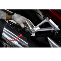 Alukofferset & universal Träger 45L & 46L schwarz Top & Seitenkoffer Motorrad