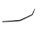 Stahllenker Dragbar Long schwarz 25,4mm für Harley Davidson 1450 Wide Glide mit ABE
