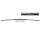 Stahllenker Dragbar Long chrom 25,4mm für Harley Davidson 1584 Softail Rocker mit Kabelkerbe