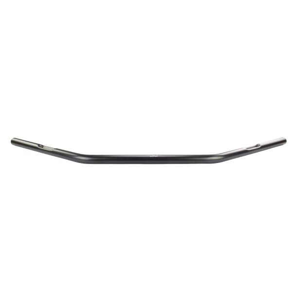Stahllenker Dragbar Long schwarz 25,4mm für Harley Davidson 1200 / 1340 Low Rider mit Kabelkerbe