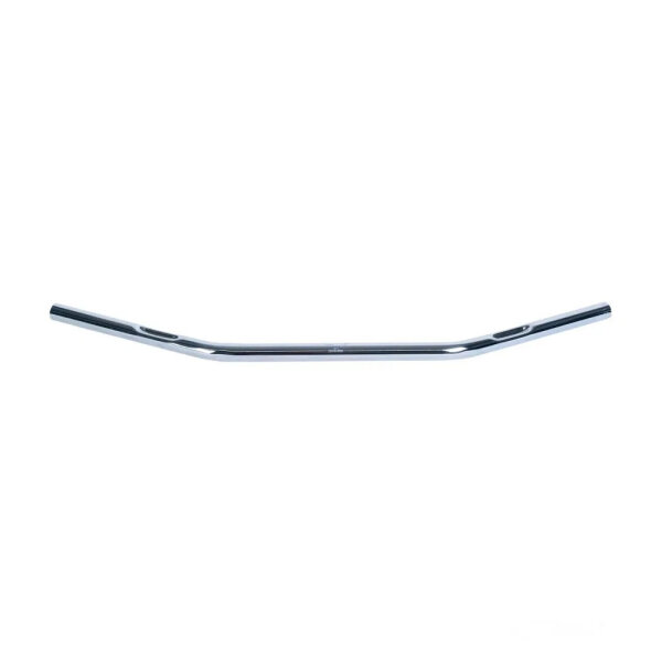 Stahllenker Dragbar medium chrom 25,4mm für Harley Davidson 1450 Softtail Standard mit Kabelkerben + ABE