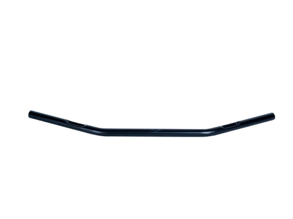 Stahllenker 1“(25,4mm) Dragbar medium für Harley Davidson 1868 Softail mit Kabelkerben schwarz