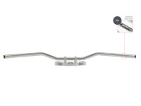 Stahllenker Roadstar Wide Kabelkerbe 25,4mm für...