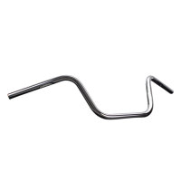 Stahllenker Apehanger chrom 1“ 25,4mm für Harley Davidson 1868 Softail mit Kabelkerben