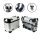 Alukofferset & Träger silber für Honda X-ADV 750 45L & 36L+33L Cutout