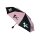 HAHN66 Regenschirm Moto GP Ladies schwarz-pink &Oslash; ca. 95cm mit Auf/Zu-Automatik