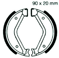 Bremsbacken Puch MS 50/50 L vorne + hinten Bremsbel&auml;ge