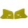 HAHN66 K&uuml;hlerverkleidung passend f&uuml;r SUZUKI RM 125 Bj 01-08 gelb Paar